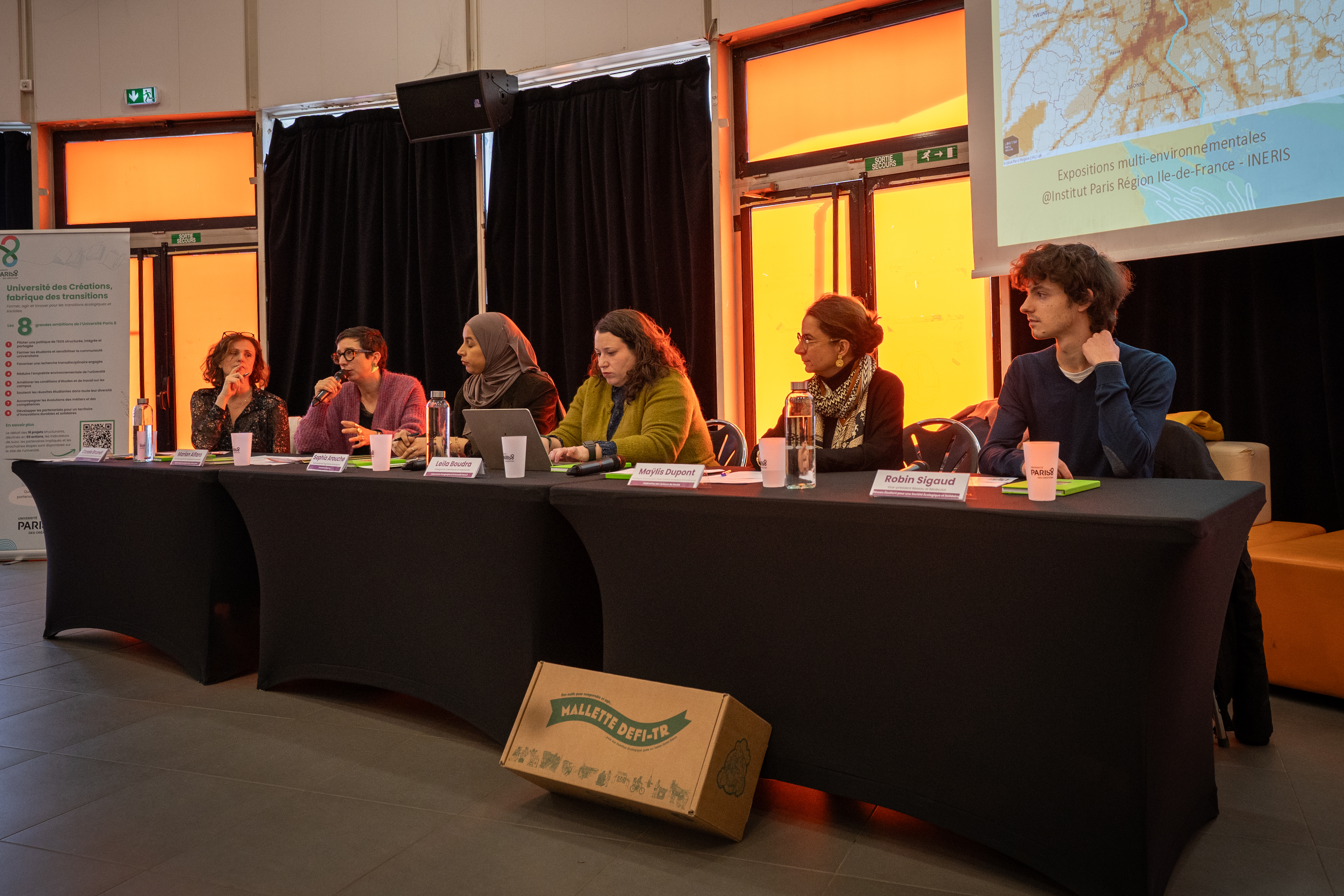 Table ronde "Transitions & justice sociale et climatique"